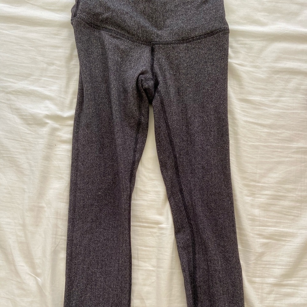 Lululemon herringbone leggings 4 28”